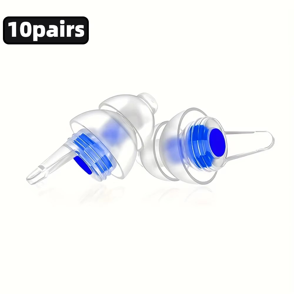 Musicians Earplugs for Noise Cancelling, Concert Festivals, Drummers, DJS Reusable High Fidelity Concert Ear Plugs for Music