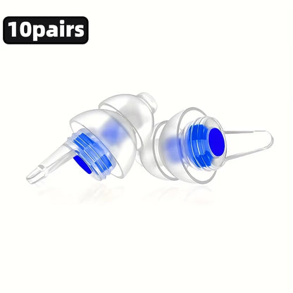 Musicians Earplugs for Noise Cancelling, Concert Festivals, Drummers, DJS Reusable High Fidelity Concert Ear Plugs for Music