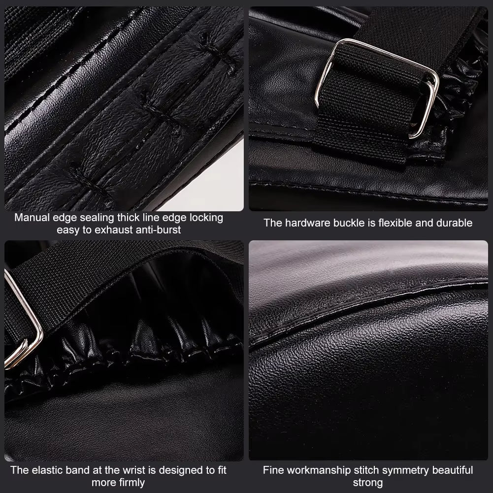 Kick Boxing Gloves Pad Punch Target Bag PU Muay Thai Karate Sanda Training Adults Kids Training Paws Pads Boxing Equipment