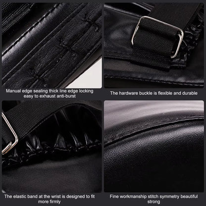 Kick Boxing Gloves Pad Punch Target Bag PU Muay Thai Karate Sanda Training Adults Kids Training Paws Pads Boxing Equipment