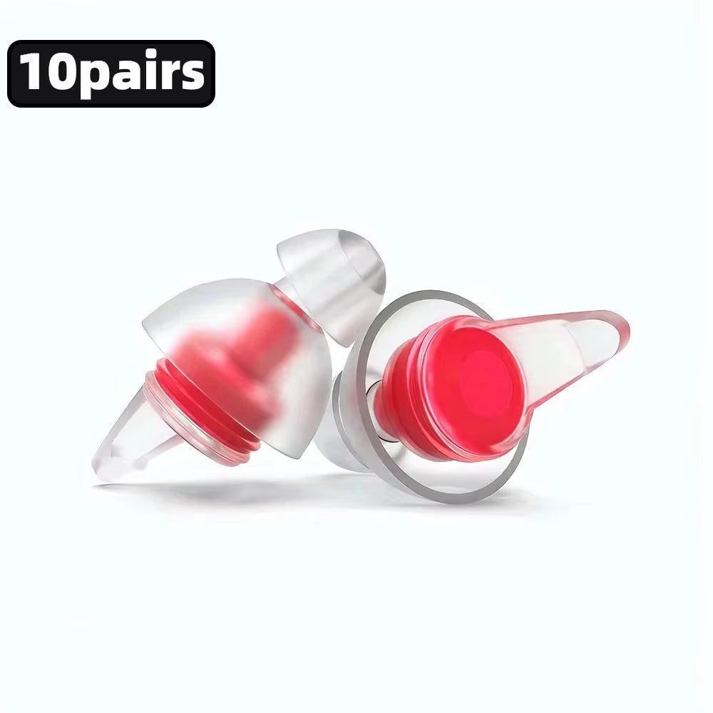 Musicians Earplugs for Noise Cancelling, Concert Festivals, Drummers, DJS Reusable High Fidelity Concert Ear Plugs for Music