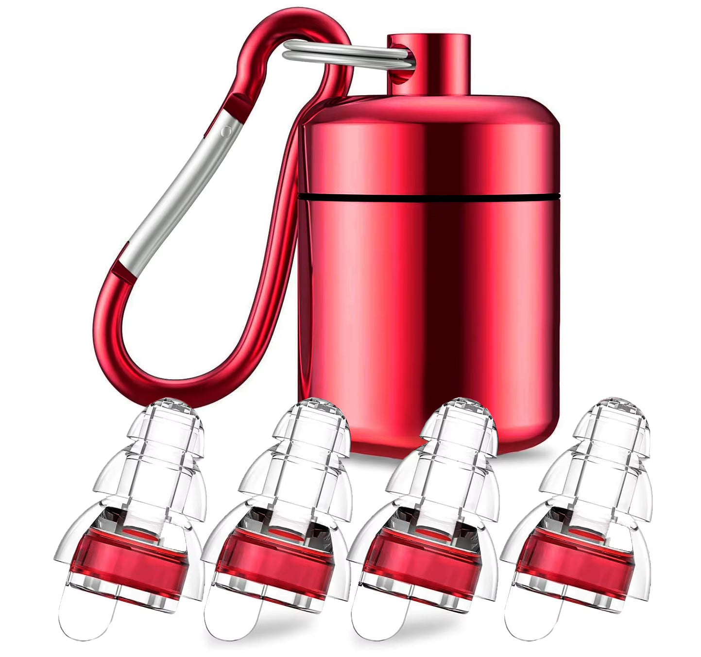 Soft Silicone Ear Plugs Ear Protection Reusable Professional Music Earplugs Noise Reduction for Sleep DJ Bar Bands Sport