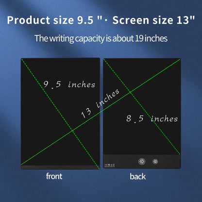 9.5 Inch Full Screen Superfine Handwriting LCD Writing Tablet Drawing Board Electronic Superfine Notepads Educational Kids Toys