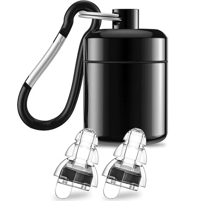 Soft Silicone Ear Plugs Ear Protection Reusable Professional Music Earplugs Noise Reduction for Sleep DJ Bar Bands Sport