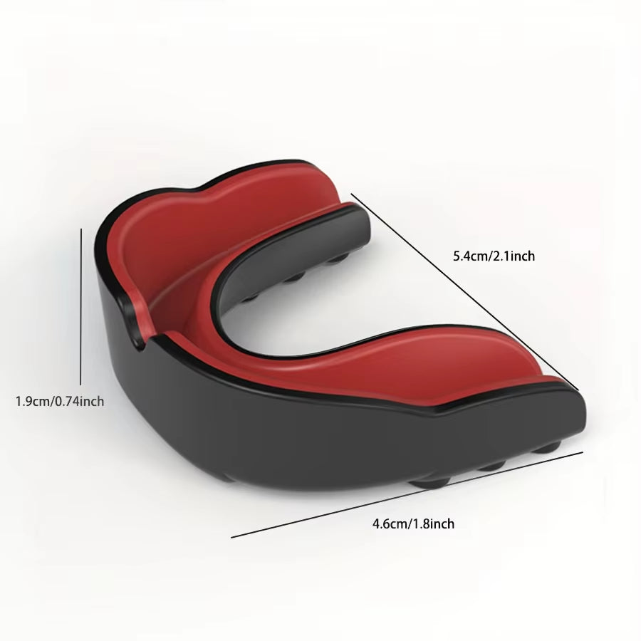 1Pc Adult Professional Combat Sports Mouthguard Football Basketball Boxing Muay Thai Rugby Mma Sandatraining Sports Mouth Guard
