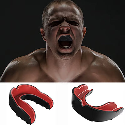 1Pc Adult Professional Combat Sports Mouthguard Football Basketball Boxing Muay Thai Rugby Mma Sandatraining Sports Mouth Guard