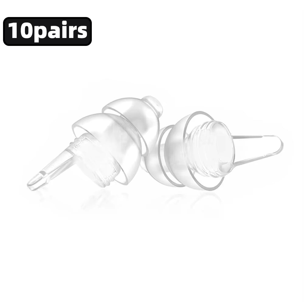 Musicians Earplugs for Noise Cancelling, Concert Festivals, Drummers, DJS Reusable High Fidelity Concert Ear Plugs for Music