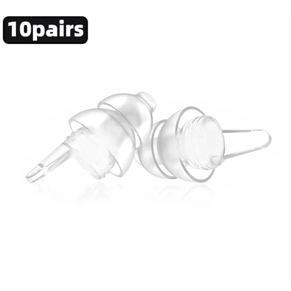 Musicians Earplugs for Noise Cancelling, Concert Festivals, Drummers, DJS Reusable High Fidelity Concert Ear Plugs for Music