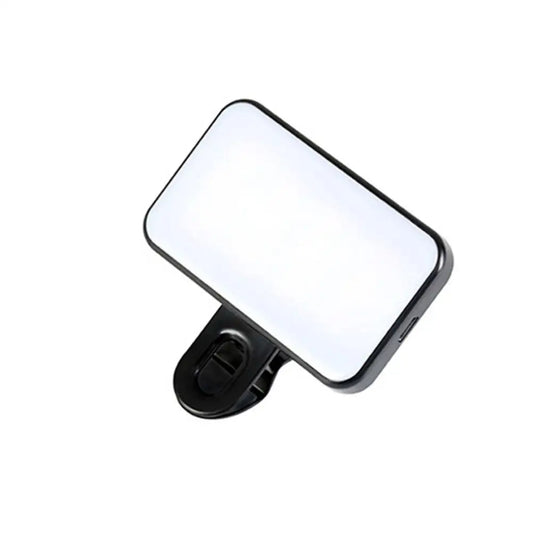Portable Mini Selfie Fill Light Rechargeable 3 Modes Adjustable Brightness Clip on for Mobile Phone Make up Computer Fill Light