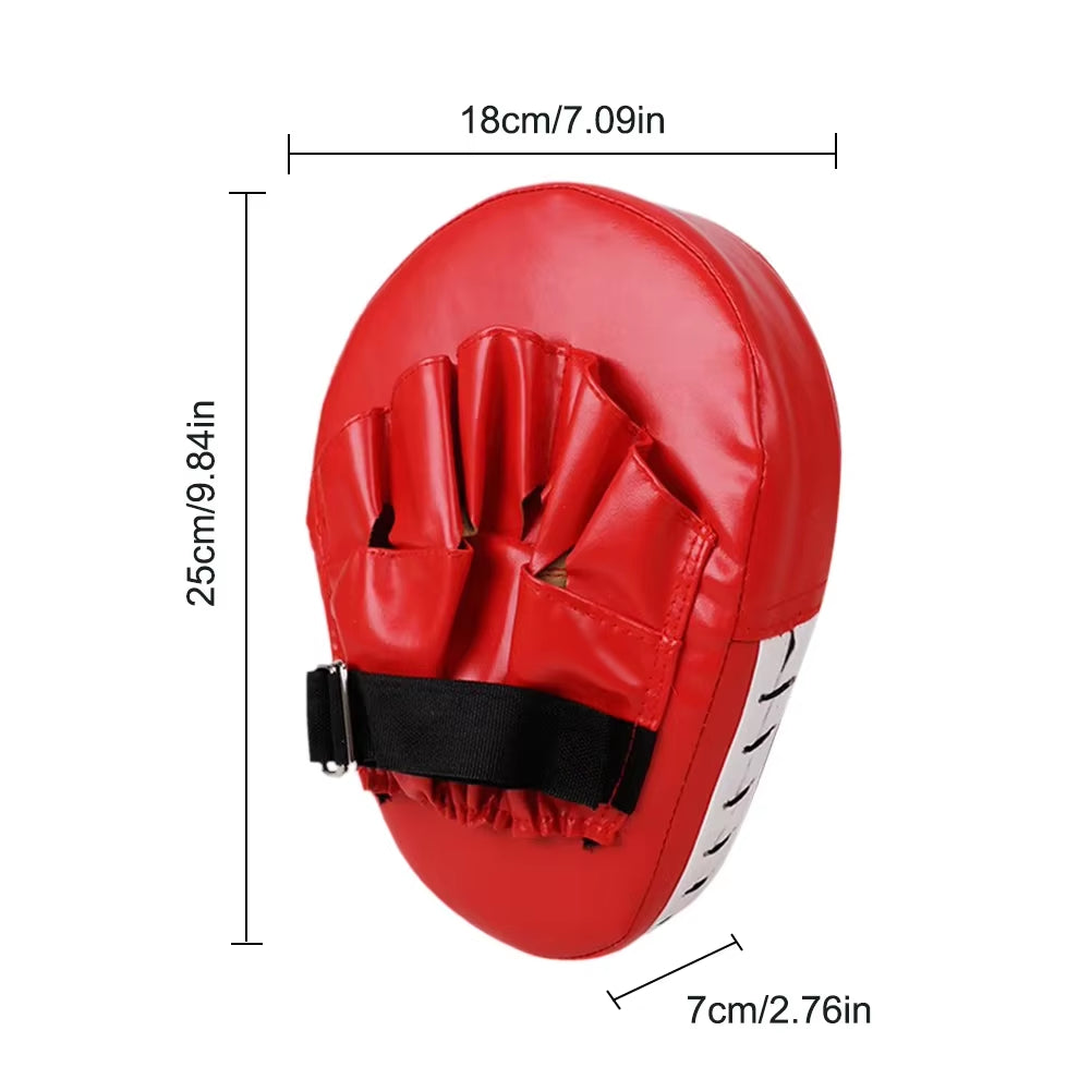 Kick Boxing Gloves Pad Punch Target Bag PU Muay Thai Karate Sanda Training Adults Kids Training Paws Pads Boxing Equipment