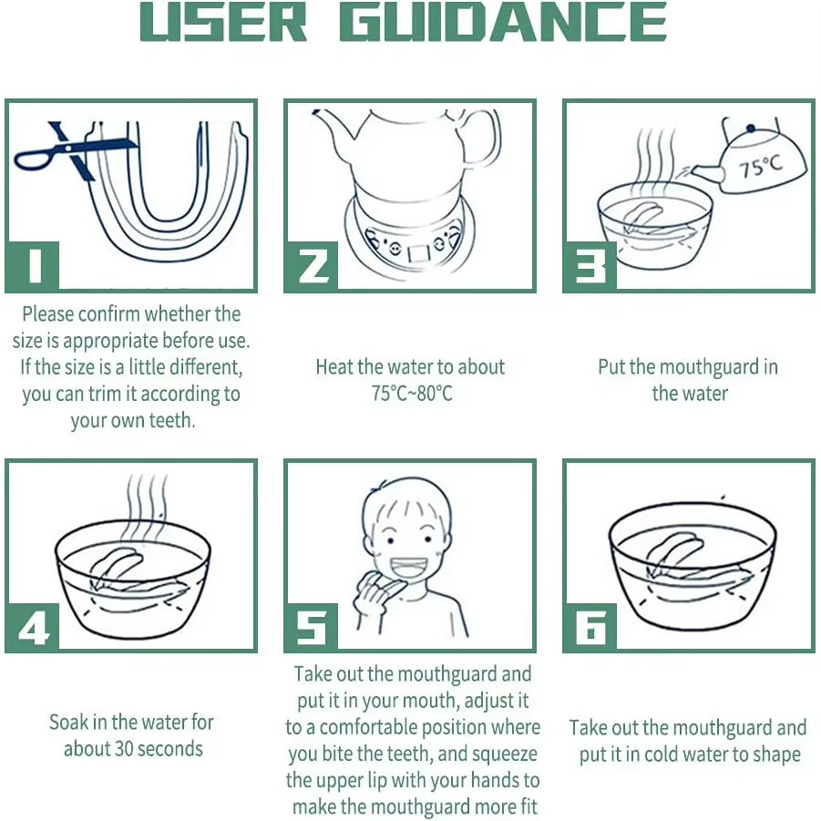 1Pc Adult Professional Combat Sports Mouthguard Football Basketball Boxing Muay Thai Rugby Mma Sandatraining Sports Mouth Guard