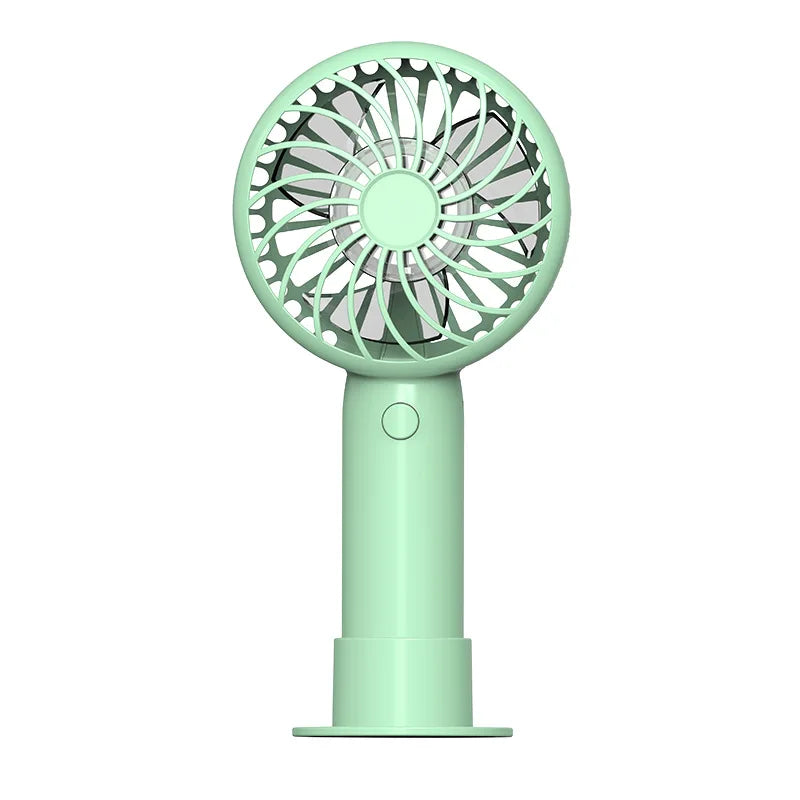 1200Mah Mini Portable Fanshandheld USB Rechargeable Quiet Handheld Fanair Cooler Outdoor Travel Hand Fans Ventilation Fan