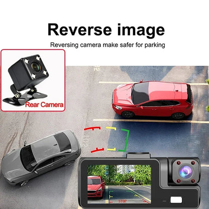 2/3 Channel WIFI APP Control Car Dvr 1080P Dash Cam for Cars Front and Rear View Recorder Video Car Camera for Car Assecories