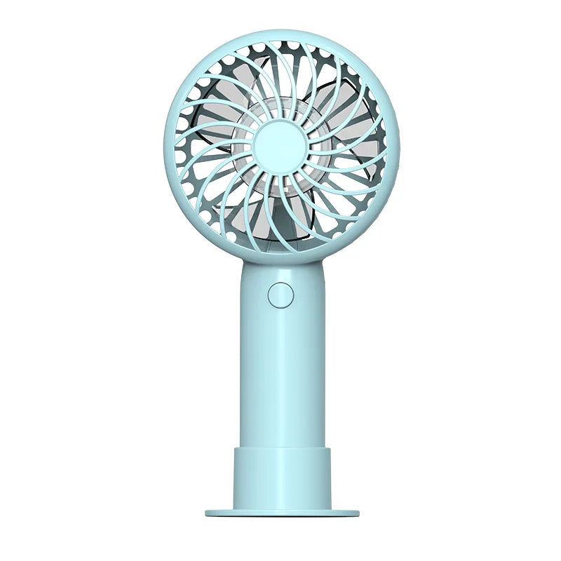 1200Mah Mini Portable Fanshandheld USB Rechargeable Quiet Handheld Fanair Cooler Outdoor Travel Hand Fans Ventilation Fan