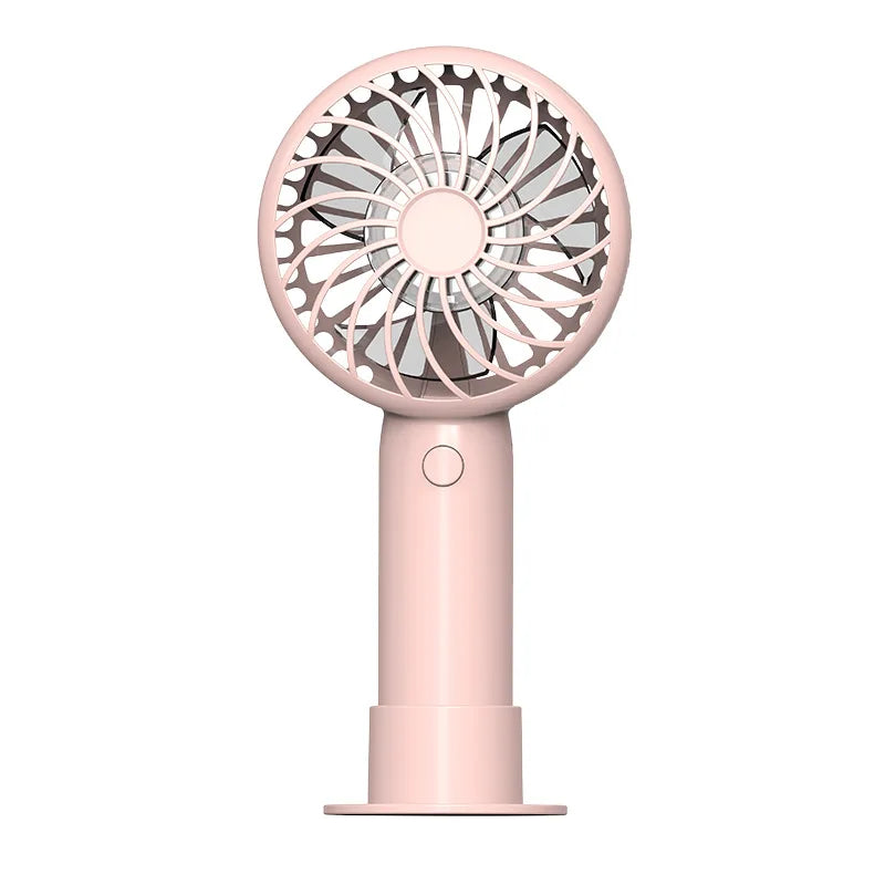 1200Mah Mini Portable Fanshandheld USB Rechargeable Quiet Handheld Fanair Cooler Outdoor Travel Hand Fans Ventilation Fan