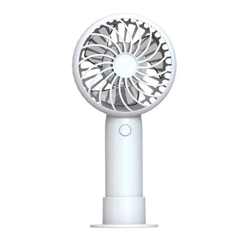 1200Mah Mini Portable Fanshandheld USB Rechargeable Quiet Handheld Fanair Cooler Outdoor Travel Hand Fans Ventilation Fan