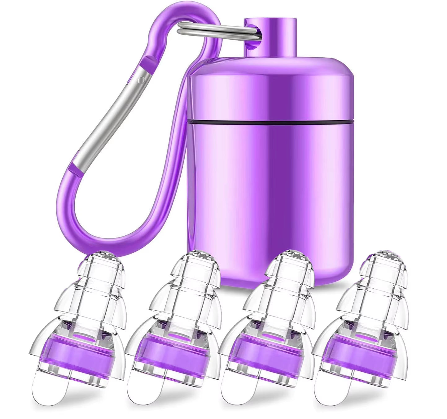 Soft Silicone Ear Plugs Ear Protection Reusable Professional Music Earplugs Noise Reduction for Sleep DJ Bar Bands Sport