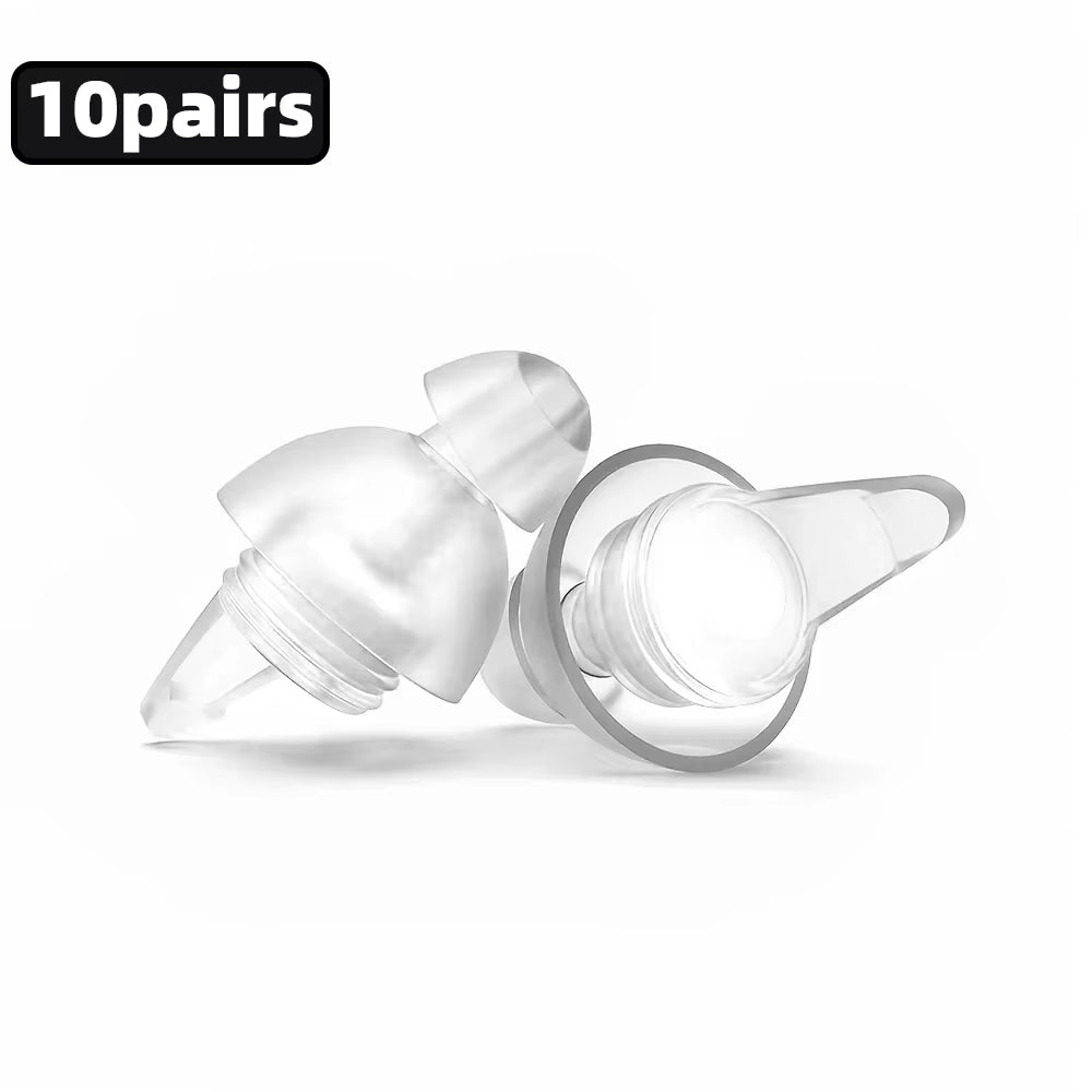 Musicians Earplugs for Noise Cancelling, Concert Festivals, Drummers, DJS Reusable High Fidelity Concert Ear Plugs for Music