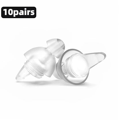 Musicians Earplugs for Noise Cancelling, Concert Festivals, Drummers, DJS Reusable High Fidelity Concert Ear Plugs for Music