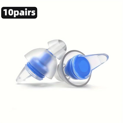 Musicians Earplugs for Noise Cancelling, Concert Festivals, Drummers, DJS Reusable High Fidelity Concert Ear Plugs for Music