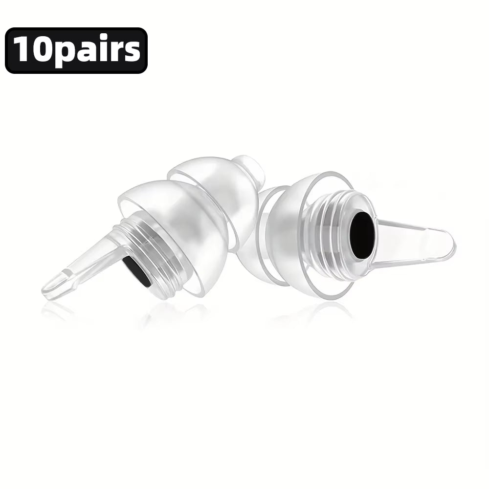 Musicians Earplugs for Noise Cancelling, Concert Festivals, Drummers, DJS Reusable High Fidelity Concert Ear Plugs for Music